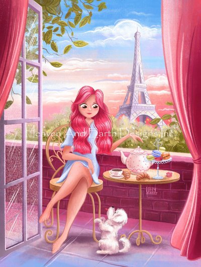 click here to view larger image of Paris Morning (Uliana Babenko) (chart)