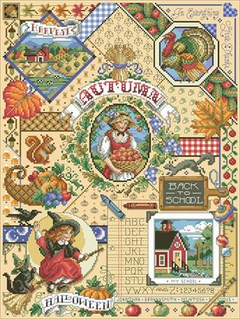 click here to view larger image of Autumn Sampler (chart)