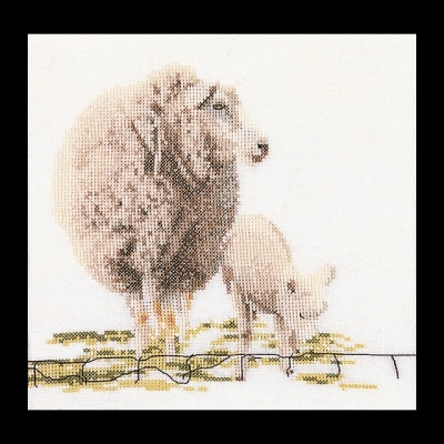 click here to view larger image of Sheep (counted cross stitch kit)