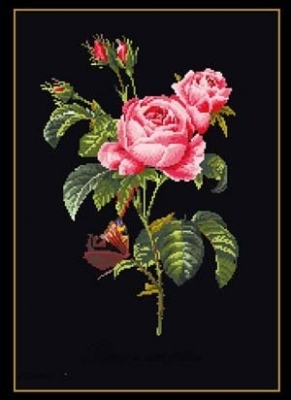 click here to view larger image of Roses (counted cross stitch kit)