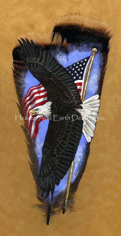 click here to view larger image of Pride Bald Eagle - Sandra SanTara (chart)