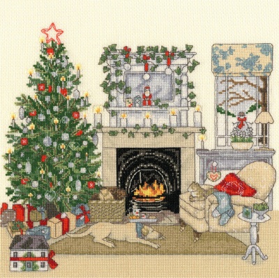 click here to view larger image of Christmas Eve (counted cross stitch kit)