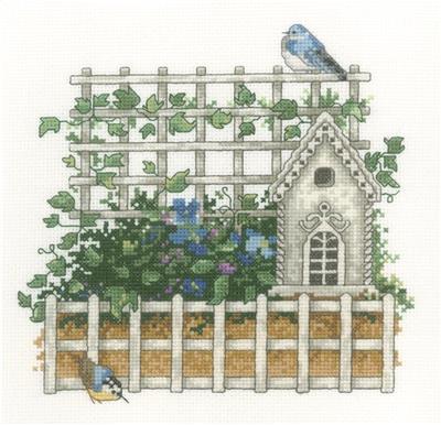 click here to view larger image of Trellis Birdhouse - Linda Bird (chart)