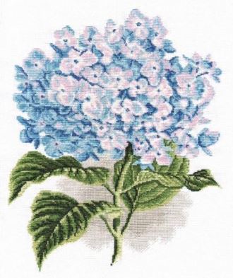 click here to view larger image of Hydrangea  (counted cross stitch kit)