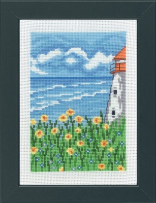 click here to view larger image of Lighthouse (counted cross stitch kit)