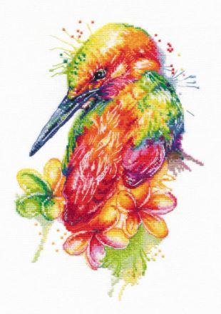 click here to view larger image of Bird of Paradise (counted cross stitch kit)