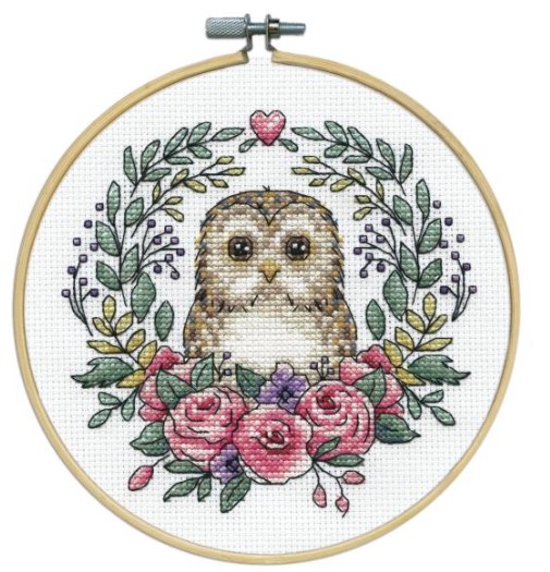 click here to view larger image of Owl (counted cross stitch kit)