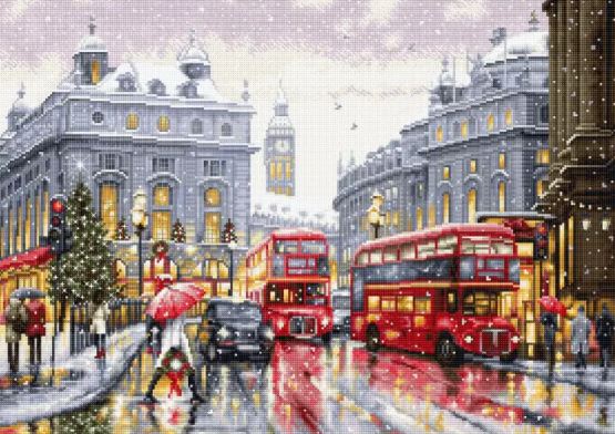 click here to view larger image of London (counted cross stitch kit)