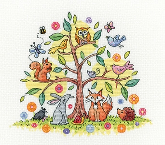 click here to view larger image of Tree of Life   (counted cross stitch kit)