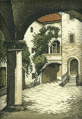 click here to view larger image of Patio (counted cross stitch kit)