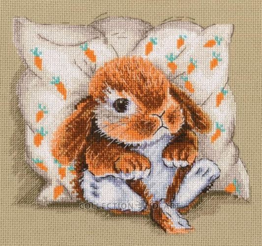 click here to view larger image of Little Bunny (counted cross stitch kit)