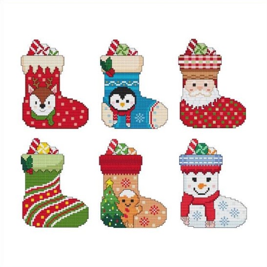 click here to view larger image of Christmas Stockings (chart)