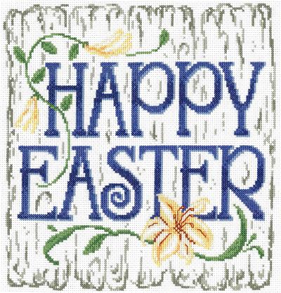 click here to view larger image of Easter - Ursula Michael (counted cross stitch kit)