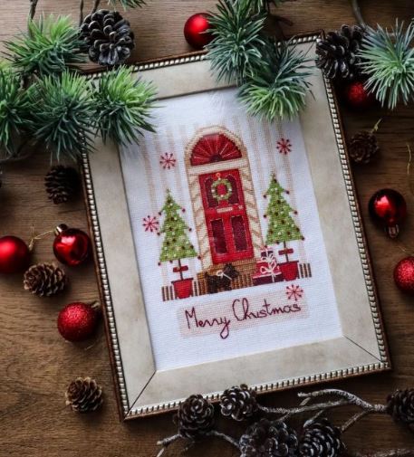 click here to view larger image of Merry Christmas (counted cross stitch kit)