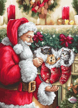 click here to view larger image of Santa Claus (counted cross stitch kit)