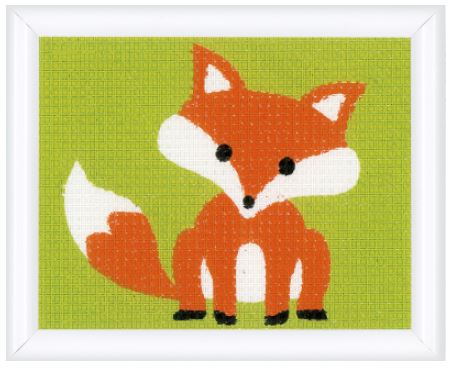 click here to view larger image of Little Fox (counted cross stitch kit)