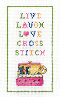 click here to view larger image of Love Cross Stitch (chart)