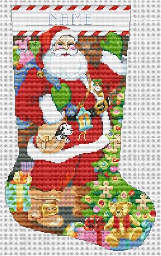 click here to view larger image of Christmas Eve Stocking (chart)