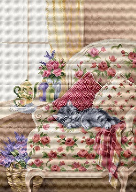 click here to view larger image of Sweet Dreams (counted cross stitch kit)