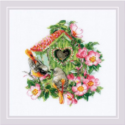 click here to view larger image of Happy Together (counted cross stitch kit)