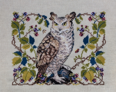 click here to view larger image of Owl, The (counted cross stitch kit)