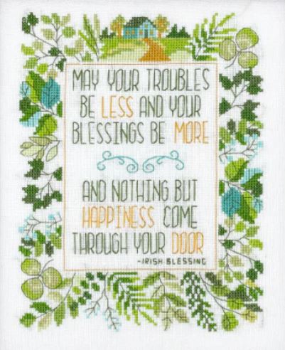 click here to view larger image of An Irish Blessing (chart)