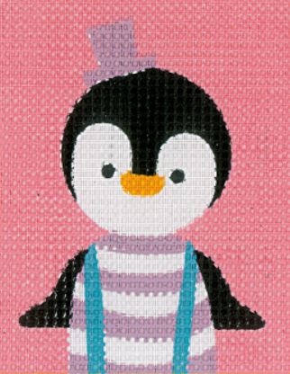 click here to view larger image of Penguin (counted cross stitch kit)