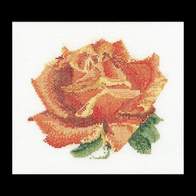 click here to view larger image of Rose (counted cross stitch kit)