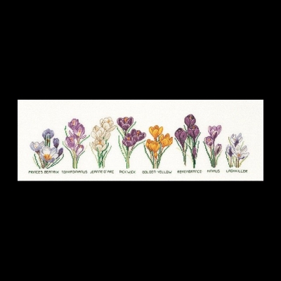 click here to view larger image of Crocus (counted cross stitch kit)