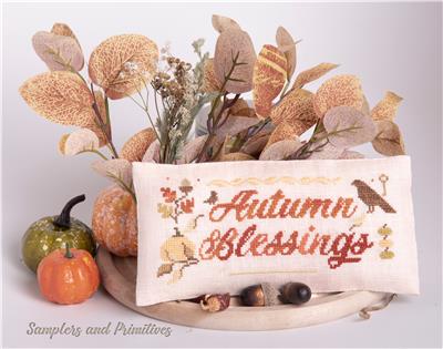 click here to view larger image of Autumn Blessings (chart)