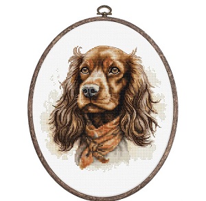 click here to view larger image of Cocker Spaniel, The (counted cross stitch kit)