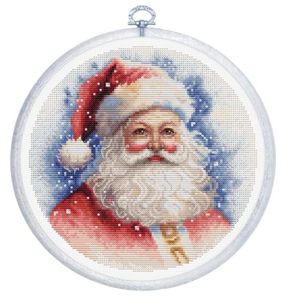 click here to view larger image of Santa (counted cross stitch kit)