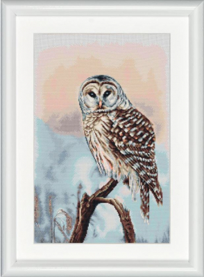 click here to view larger image of Owl (counted cross stitch kit)