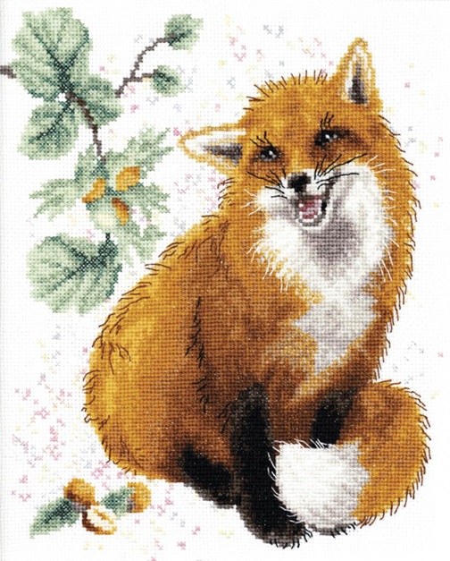 click here to view larger image of Fox (counted cross stitch kit)