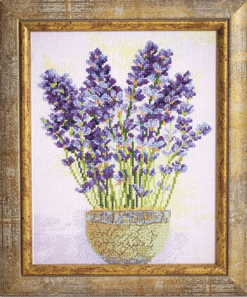 click here to view larger image of Lavender (counted cross stitch kit)