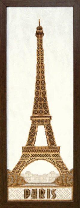 click here to view larger image of Paris (counted cross stitch kit)