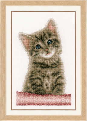 click here to view larger image of Cat (counted cross stitch kit)