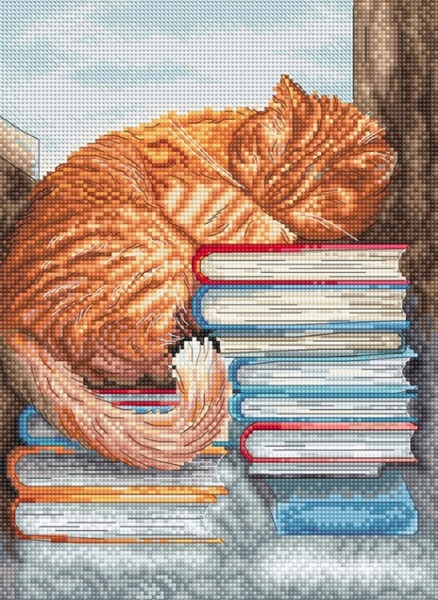 click here to view larger image of Afternoon Nap (counted cross stitch kit)