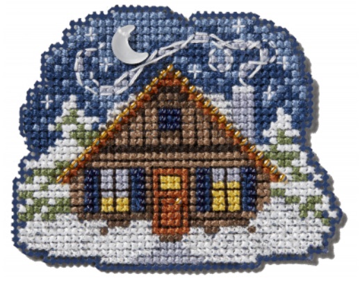 click here to view larger image of Cozy Cabin (2024)   (bead kit)