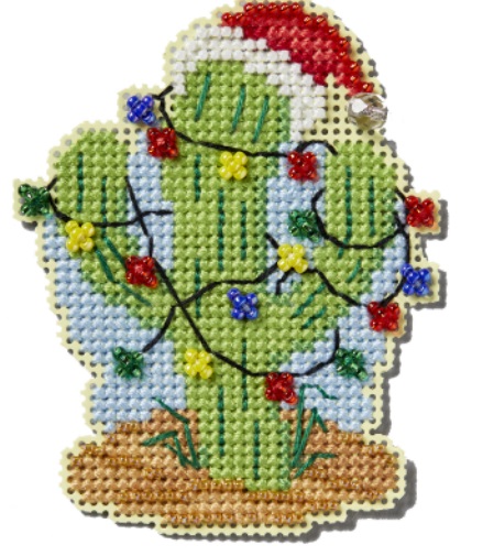 click here to view larger image of Christmas Cactus (2024)   (bead kit)