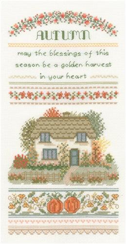 click here to view larger image of Autumn Cottage - Gail Bussi (chart)