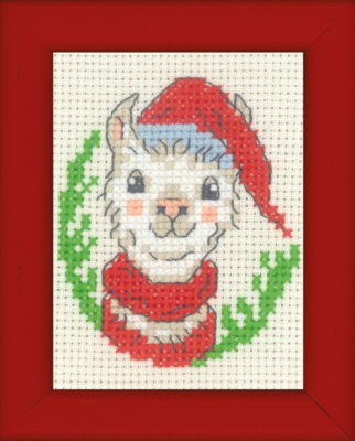 click here to view larger image of Alpaca (counted cross stitch kit)