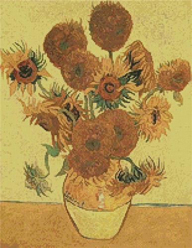 click here to view larger image of Fourteen Sunflowers 2 (chart)