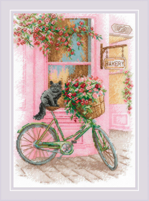 click here to view larger image of Blooming Trip (counted cross stitch kit)