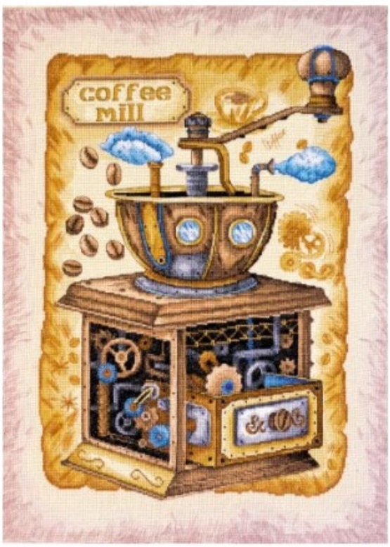 click here to view larger image of Coffee Beans (counted cross stitch kit)