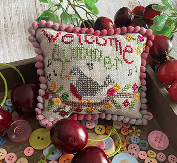 click here to view larger image of Welcome Little Bird - Summer (chart)