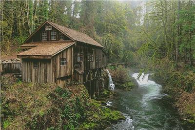 click here to view larger image of Cedar Creek Grist Mill (Large) (chart)