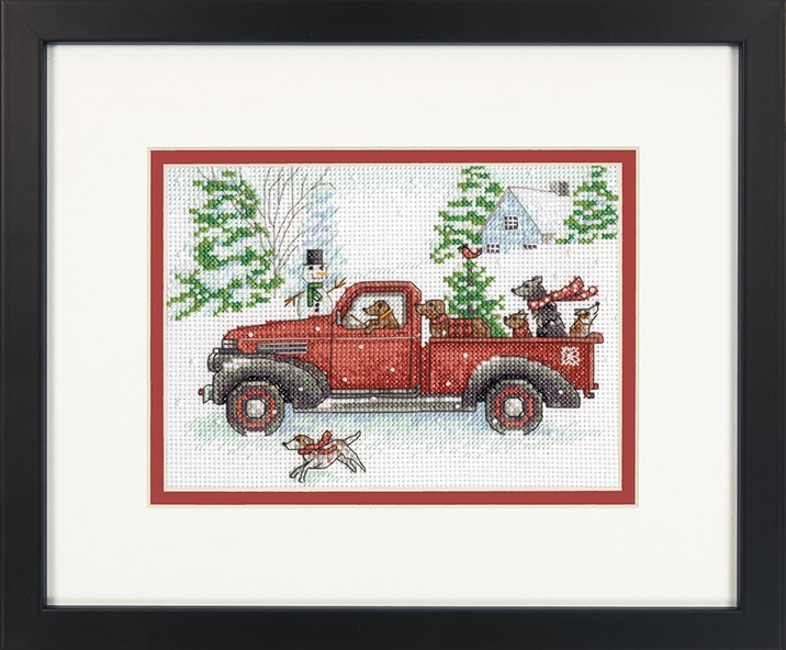 click here to view larger image of Joy Ride (counted cross stitch kit)