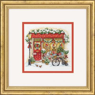 click here to view larger image of Little Gift Shop, The (counted cross stitch kit)