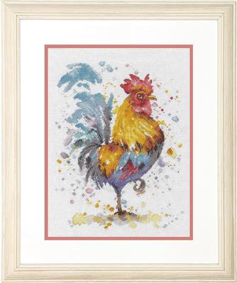 click here to view larger image of Rooster (counted cross stitch kit)